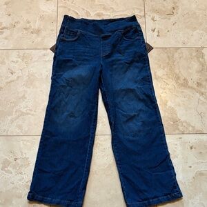 Maternity Jeans Blue Denim Wide-Leg Pants